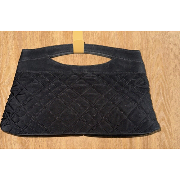 Vera Bradley Black Microfiber Clutch With Zebra Print - Picture 5 of 9